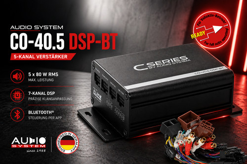 Audio system dsp bt - system, co-40.5