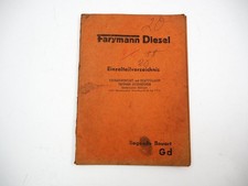 Original Farymann Diesel Gd