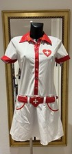 Krankenschwester Kostüm Gr. 38 Sexy Damen Karneval Haube Fasching
