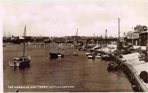 River arun littlehampton hafen - littlehampton,