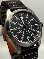 Flieger- / Pilotenuhr 40mm | Handgebaut | Saphirglas | Top-Qualität | Garantie