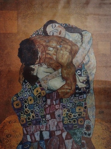 Die familie klimt druck - die,