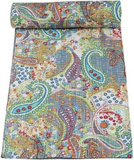Ethnische Kantha-Steppdecke