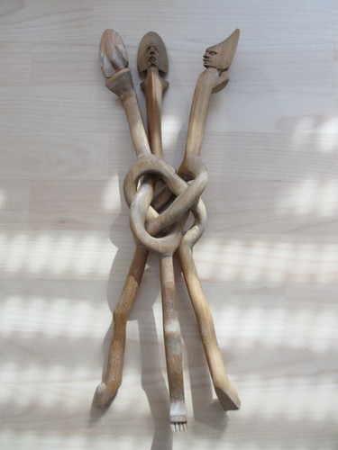 Vintage handgeschnitzter - -,