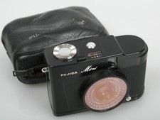 Fujica Mini 35mm Halbformatkamera + Fujinar-K Objektiv 25mm f/2,8 + Ta. case