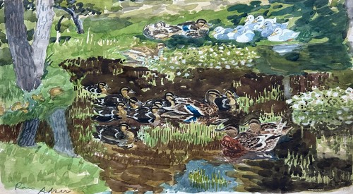 Aquarell impressionist karl - aquarell,