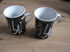 2 Flirt Diavolo Kaffeetasse Teetasse Tasse Becher Kaffeebecher schwarz weiß