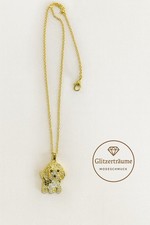 Halskette Goldene Beagle