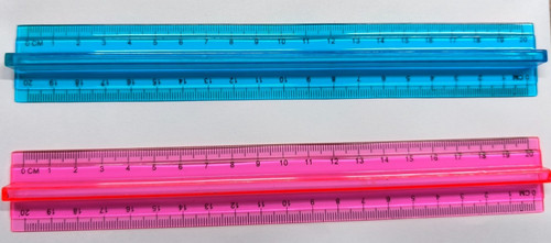 Lineal 20cm mit - , –