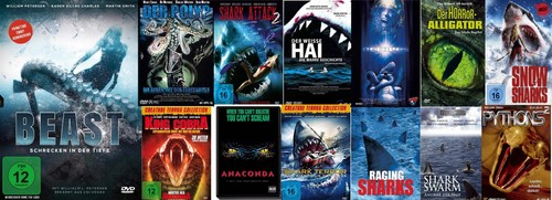 Dvd tierhorror paket - ,