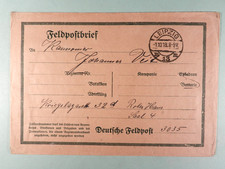 Dt. Reich Feldpostbrief aus