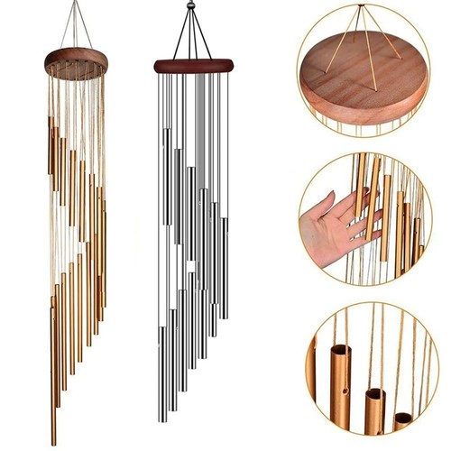 Großes windspiel aluminium - windspiel,