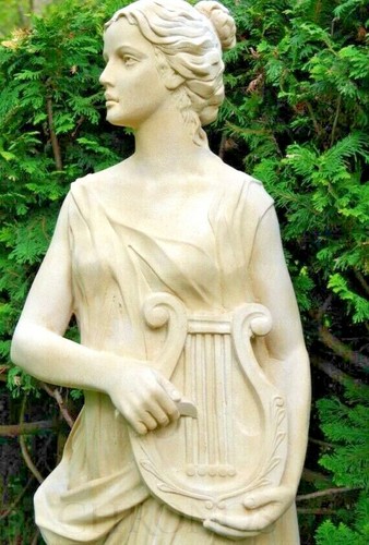 Steinfigur terpsychora - 🔶steinfigur,