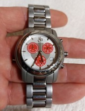 FC Bayern München Armbanduhr ☆ Chronograph ☆ Edelst. ☆ Schöne Optik  ☆Neue Batt.