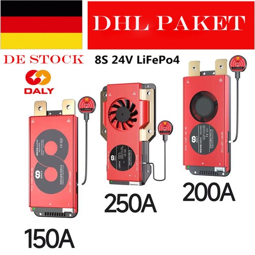Daly smart bms - lifepo4, 8s