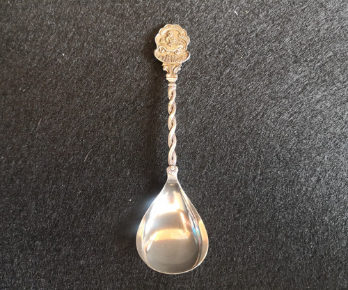 Souvenirlöffel gouden knopen - gouden,