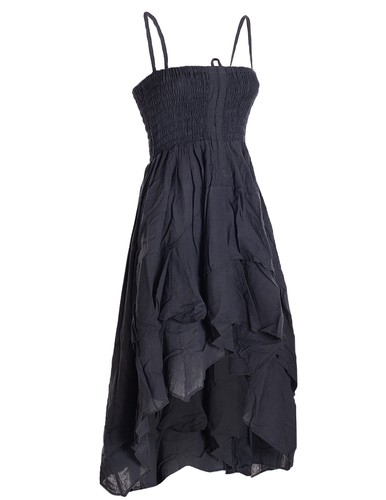 Vishes 2in1 kleid rock damen - kleid,