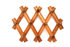 DDR Echtholz Hakenleiste