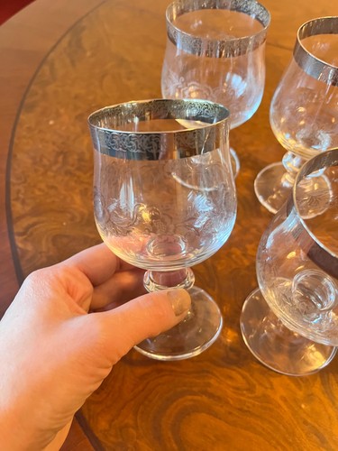 Murano glas weingläser - murano, 6er