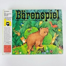 Bärenspiel - Herder Spiele 1983 Brettspiel Karten Würfel Vintage Ohne Anleitung