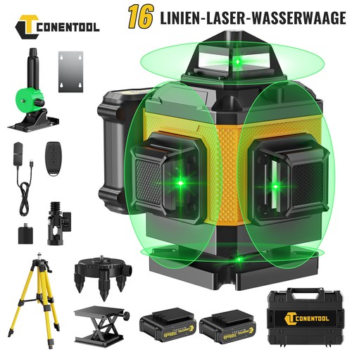 Linien laser level - 16, 4×360°