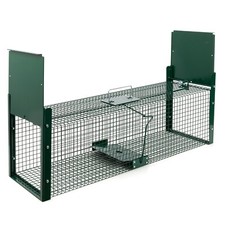 Kastenfalle 103cm Lebendfalle Tierfalle Drahtfalle Hasenfalle Iltis Marder Falle