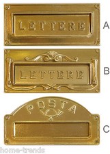 Mess.-Briefeinwurf-Briefklappe