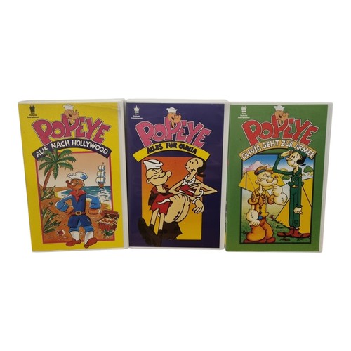 Popeye vhs videokassette - vhs,