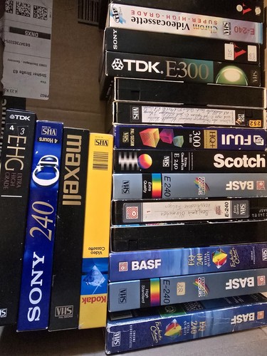 Vhs video kassette - x,