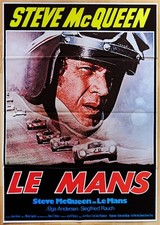 original Kino /Cinema Plakat Poster "Le Mans" Steve McQueen Gulf Porsche 917