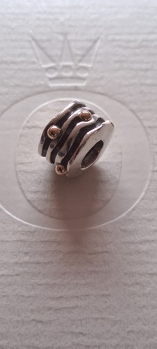 Original pandora charm - pandora, bicolor