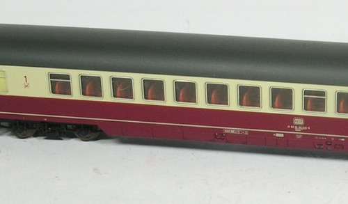 Tee großraumwagen apmz - h0,