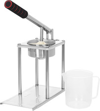 Manuelle Saftpresse Edelstahl