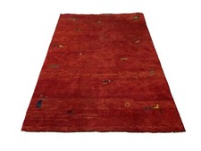 Original  Gabbeh handgesponnen Handgeknüpft Rot  246x175 Top Qualität