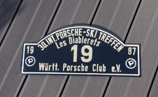 OLDTIMER AUTO RALLYE SCHILD #