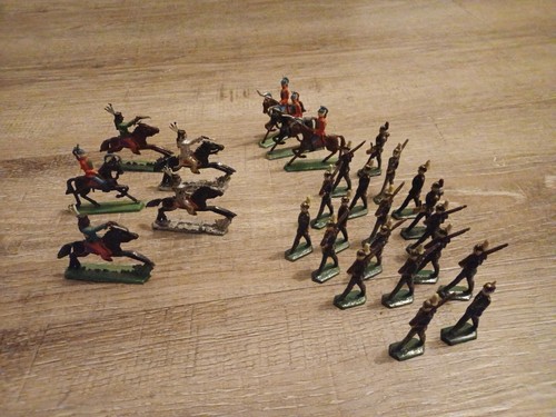 Blei zinnfiguren bemalt - blei/zinnfiguren,