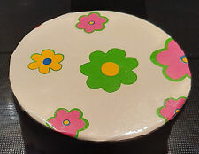 Schachtel  - Geschenkverpackung -  rund - Blumen -  Pappe - Box