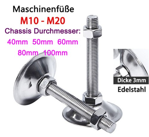M10 m20 edelstahl - m10,
