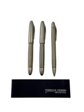 Porsche Design TecFlex-Set- Druckbleistift, Rollerball & Füllfederhalter/wie Neu