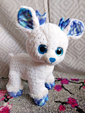 Glitzerndes Rentier von Morgenroth stehend ca. 35 cm hoch