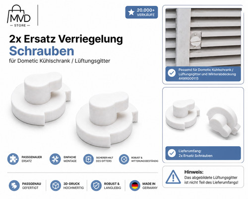 Ersatz verriegelung - 2x,