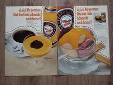 2 x ORIG WERBUNG REKLAME 1971   Ei, Ei, Ei ...VERPOORTEN  Eierlikör
