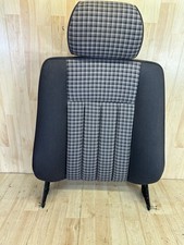 Mercedes W124 Rückenlehne Lehne Stoff Schwarz   Vorne rechts