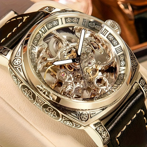 Retro tourbillon mechanische - retro,