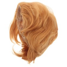  Kurze goldene Herrenperücke