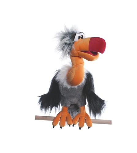 Handpuppe geier django - geier,