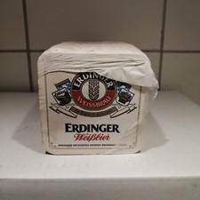 Bierdeckel Erdinger 100er Untersatz eckig RARITÄT siehe Text Bayernraute