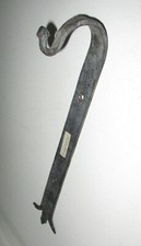 Schmiedeeisener Wandhaken Aufhänger für Kleiderbügel, Lampe Blumenampel