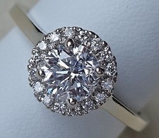 Verlobung Einkaräter Ring