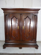Barockschrank um 1800 Eiche Nuss original Schloss Hermann Hesse
